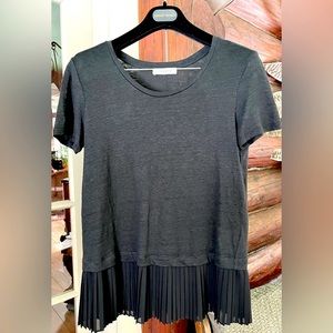 SANDRO women linnen shirt size M/L